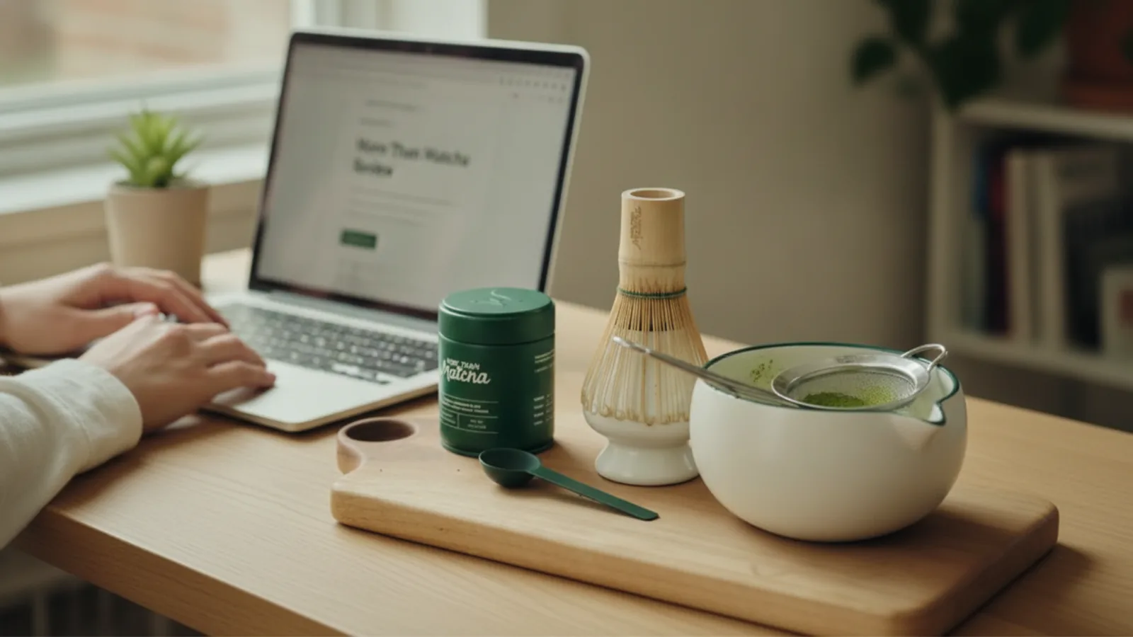 More Than Matcha buying advice scene