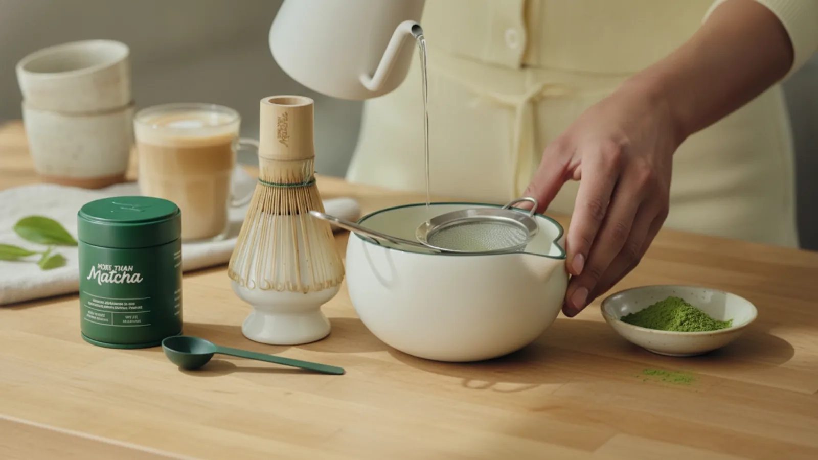 More Than Matcha product and use context